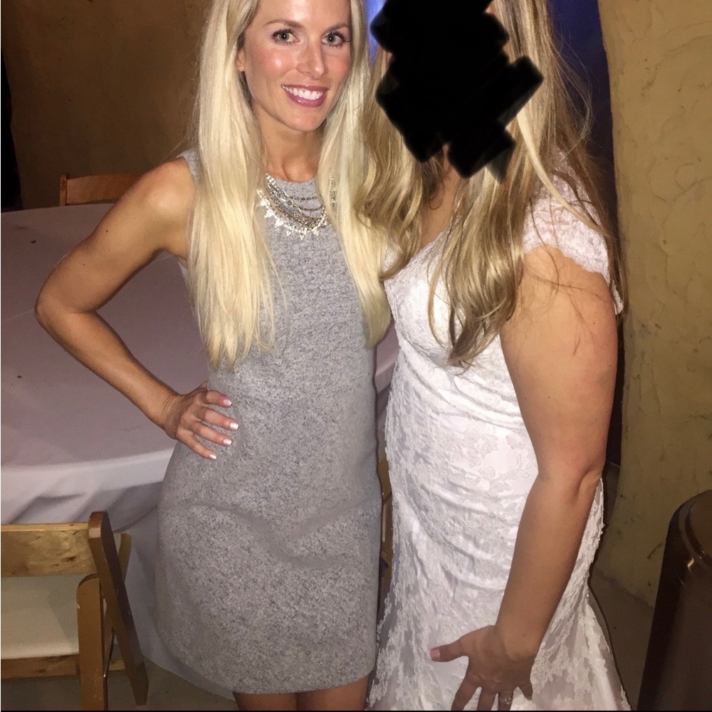 Theory Grey Wool Dress